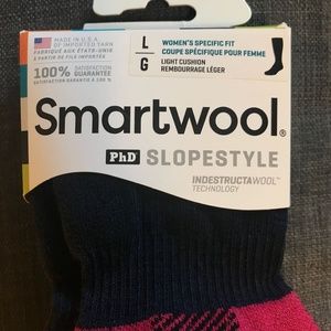 Pink smartwool ski socks
